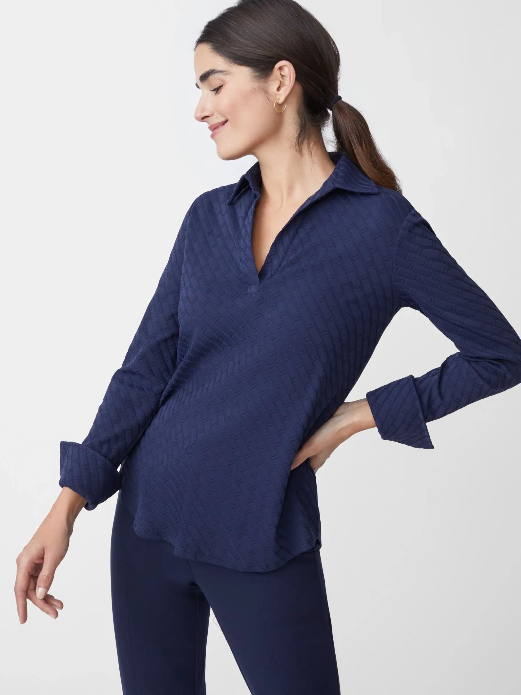Alfie Tunic In Fernwood Geo Jacquard-J.McLaughlin Discount