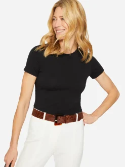 Allie Cap Sleeve Tee-J.McLaughlin Sale