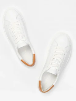 Angelique Leather Sneakers-J.McLaughlin Online