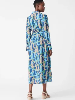 Belle Dress In Abstract Chaise-J.McLaughlin Fashion