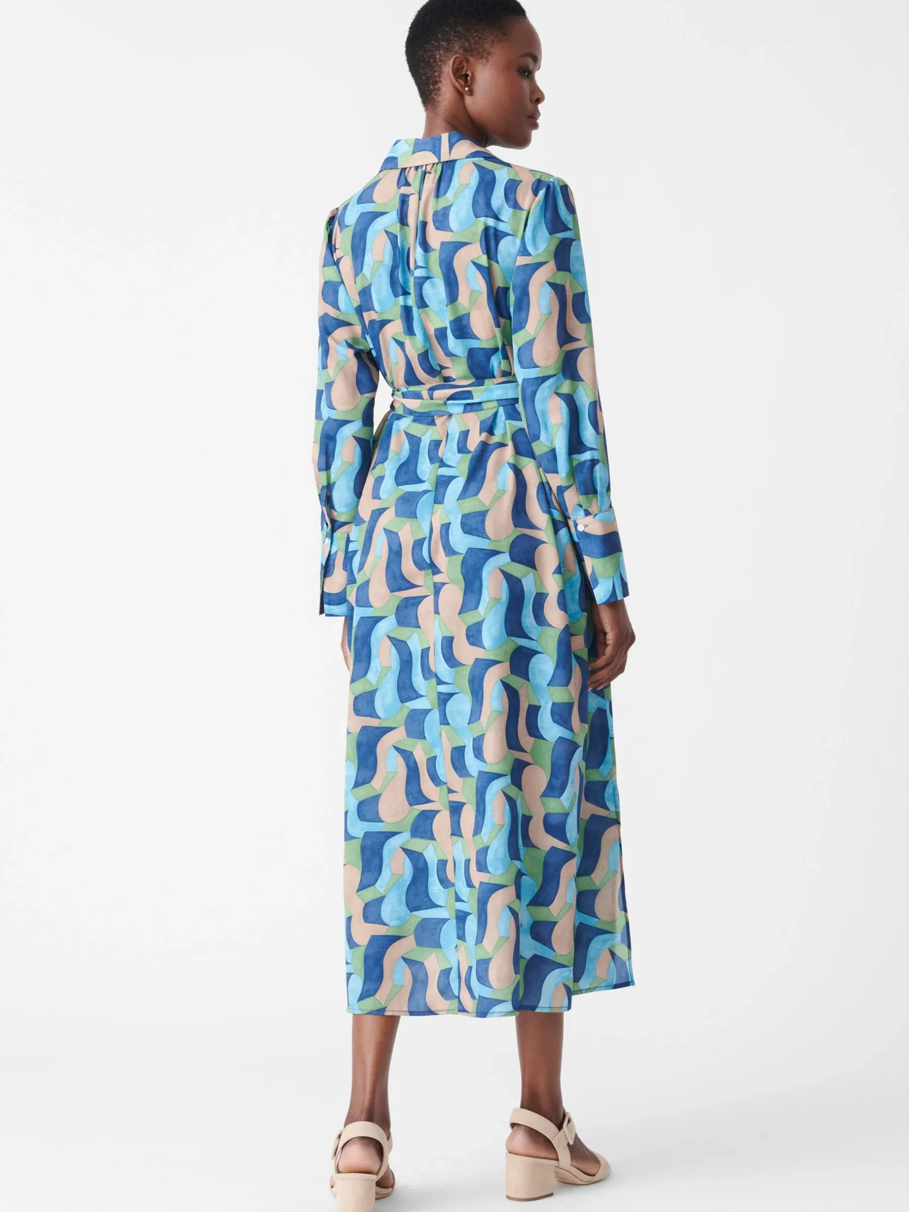 Belle Dress In Abstract Chaise-J.McLaughlin Fashion