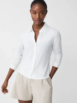 Betty Linen Shirt-J.McLaughlin Discount