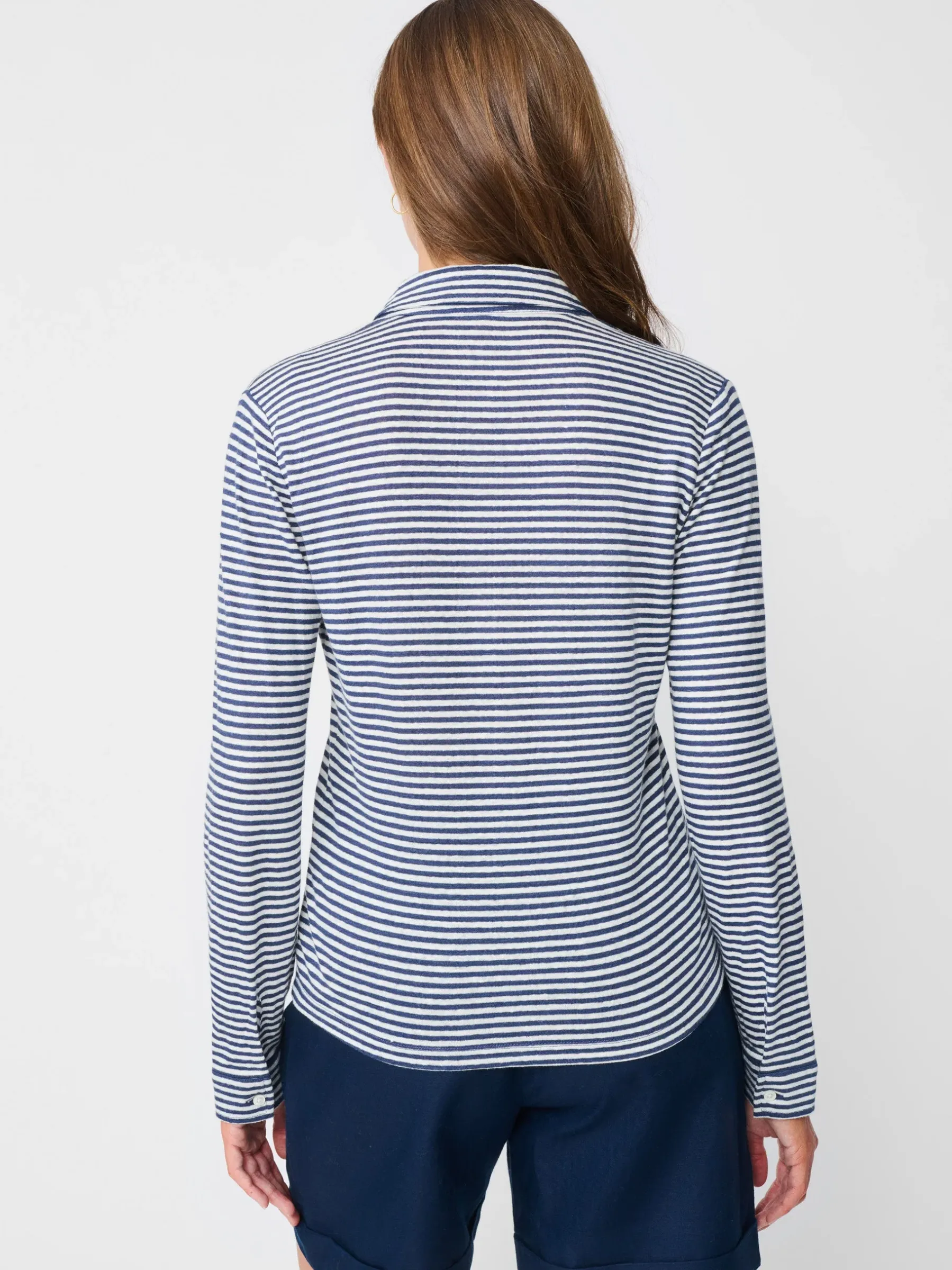 Betty Linen Shirt In Stripe-J.McLaughlin Best