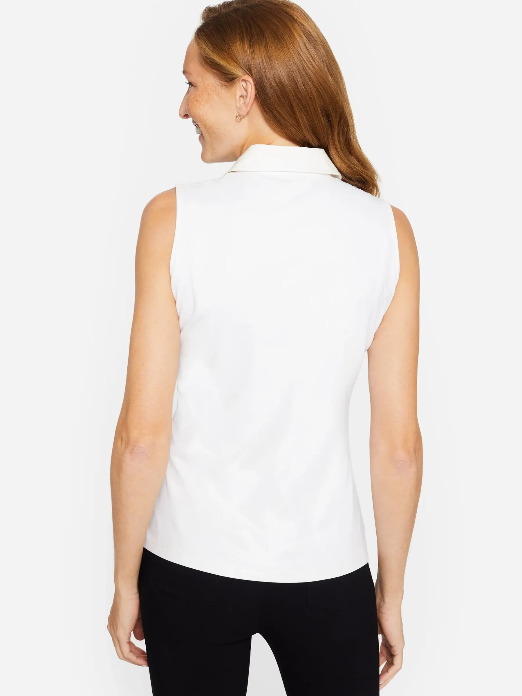 Betty Sleeveless Shirt-J.McLaughlin Fashion