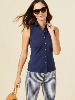 Betty Sleeveless Shirt-J.McLaughlin Clearance