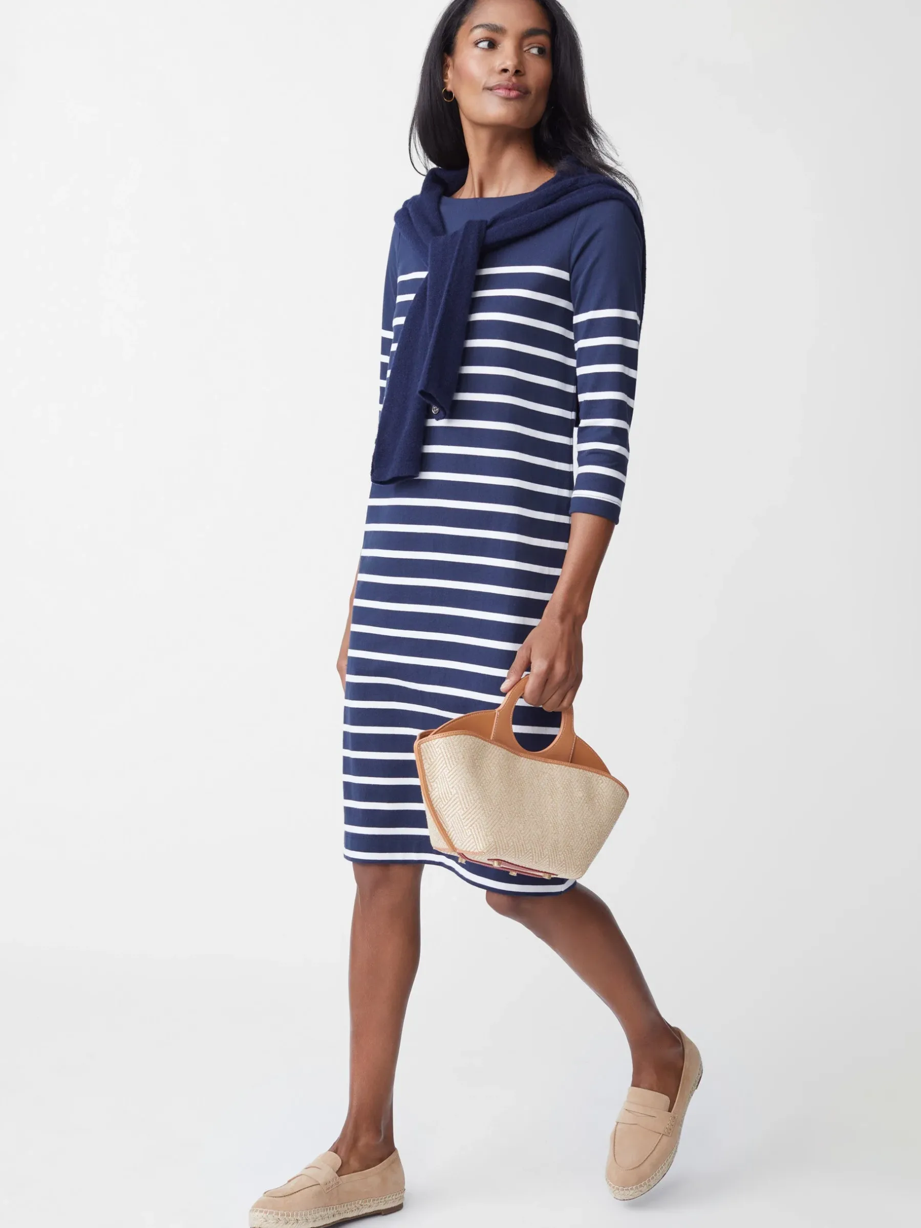 Brinker Dress In Stripe-J.McLaughlin New
