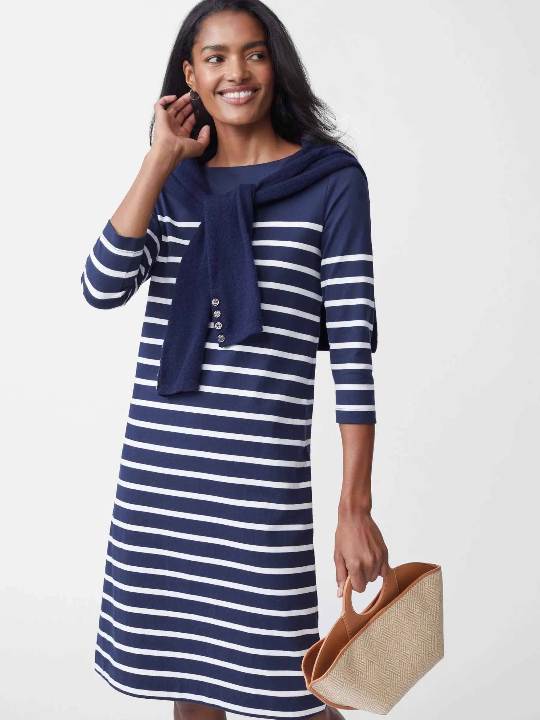Brinker Dress In Stripe-J.McLaughlin New