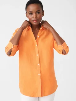 Britt Linen Shirt-J.McLaughlin Discount
