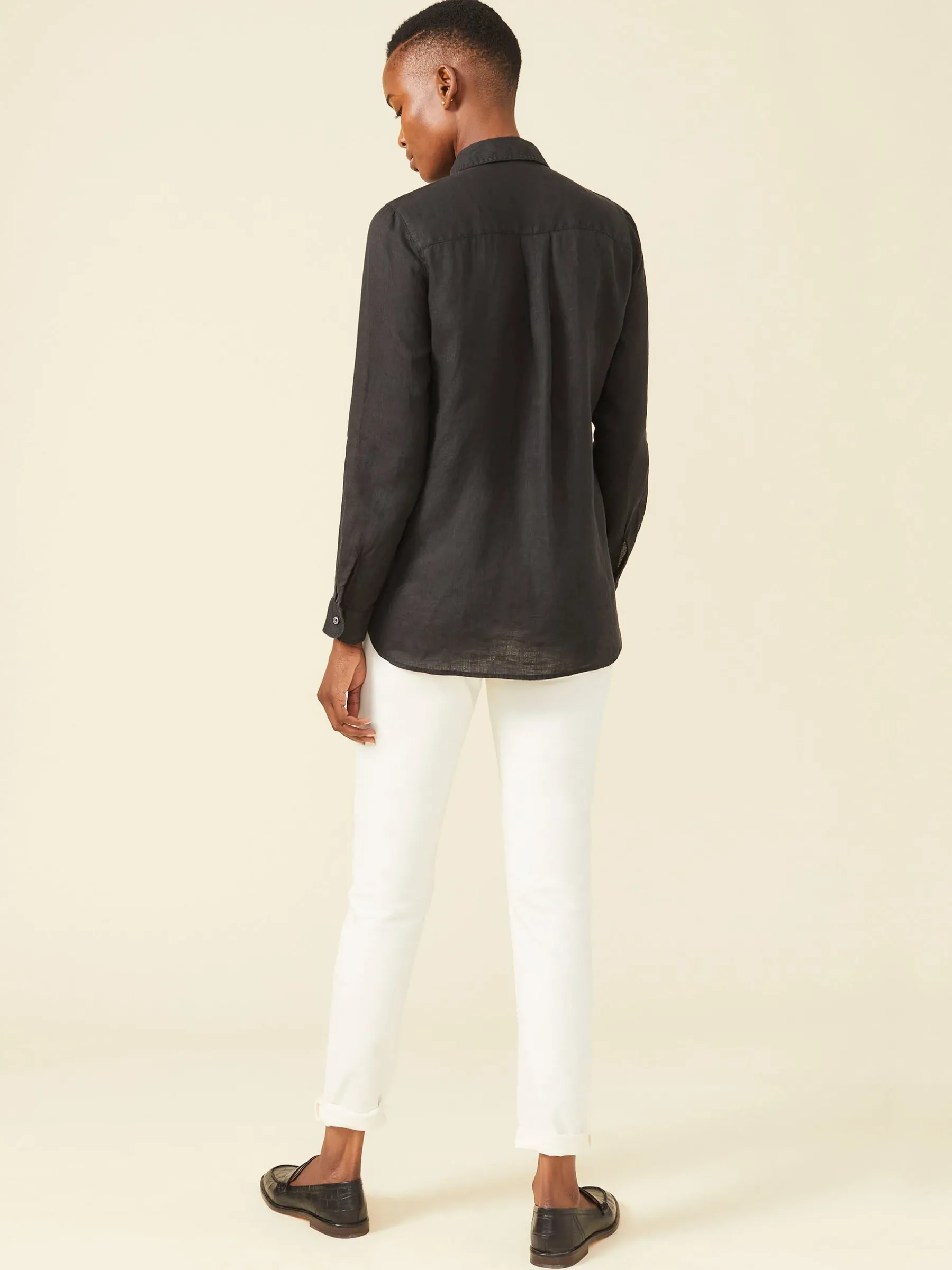 Britt Linen Shirt-J.McLaughlin Discount