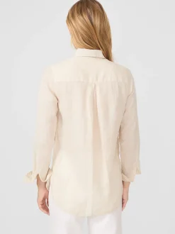 Britt Linen Shirt-J.McLaughlin New
