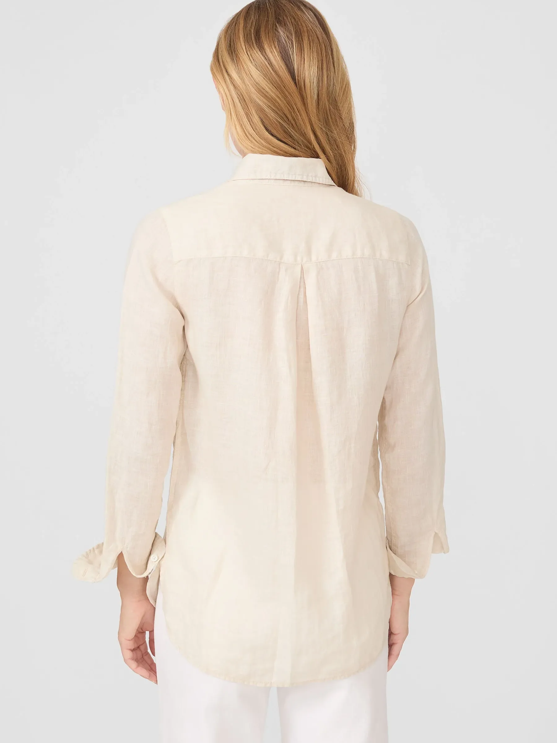 Britt Linen Shirt-J.McLaughlin New