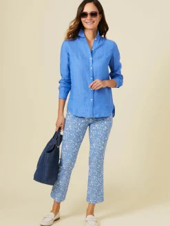 Britt Linen Shirt-J.McLaughlin Outlet