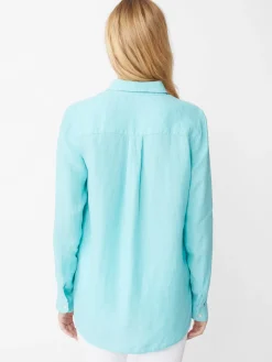 Britt Linen Shirt-J.McLaughlin Best