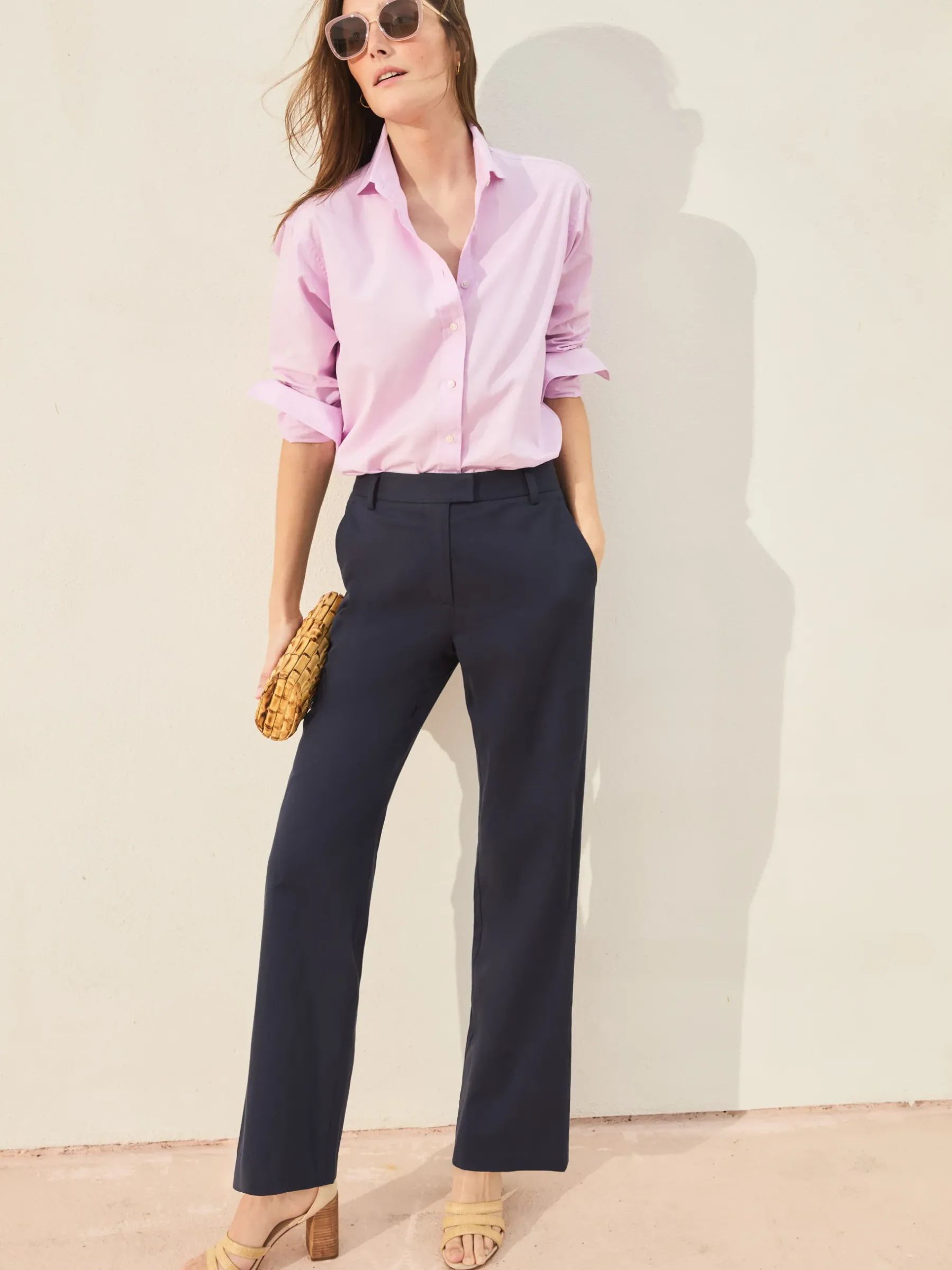 Brock Cotton Twill Pants-J.McLaughlin Online