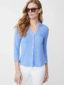 Brynn Linen Shirt-J.McLaughlin New