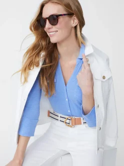 Brynn Linen Shirt-J.McLaughlin New