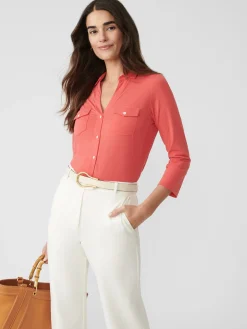 Brynn Lyford Jersey Shirt-J.McLaughlin Sale