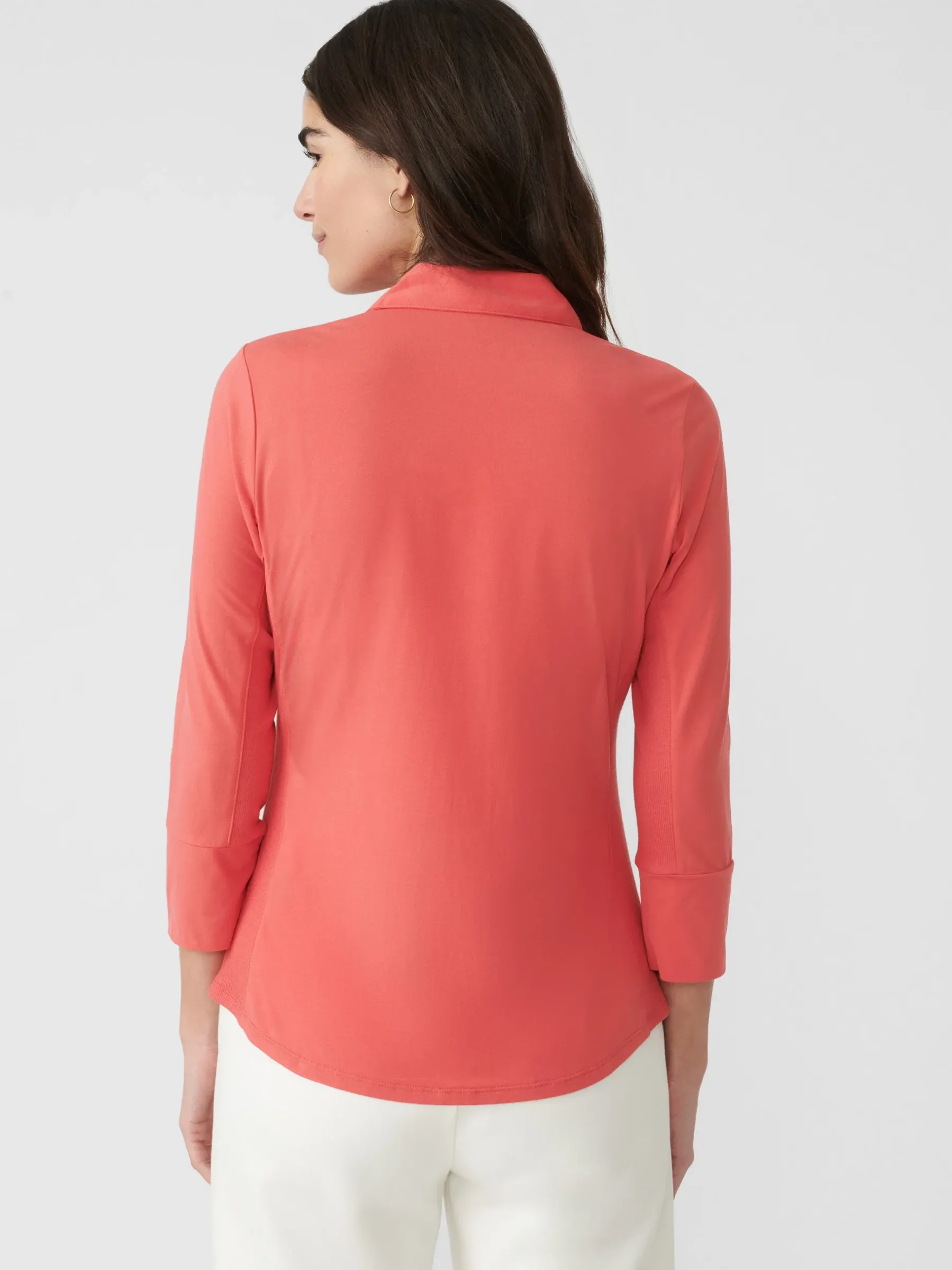 Brynn Lyford Jersey Shirt-J.McLaughlin Sale