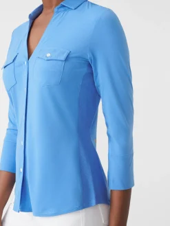Brynn Lyford Jersey Shirt-J.McLaughlin Fashion