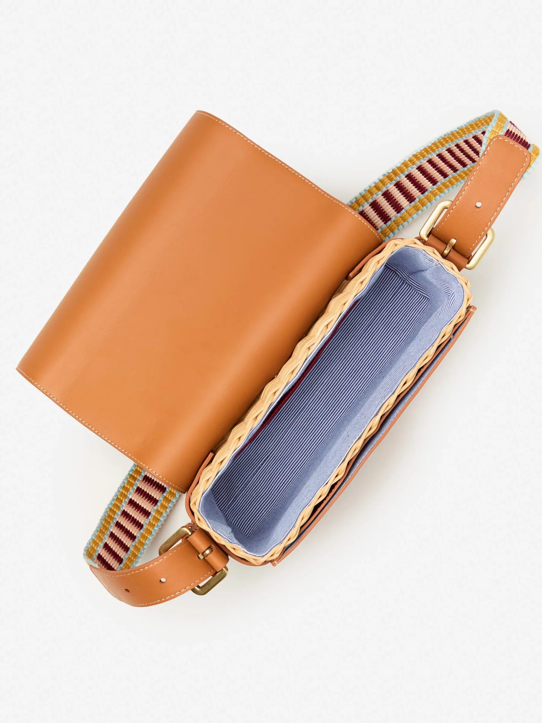 Cabott Wicker Crossbody-J.McLaughlin Hot