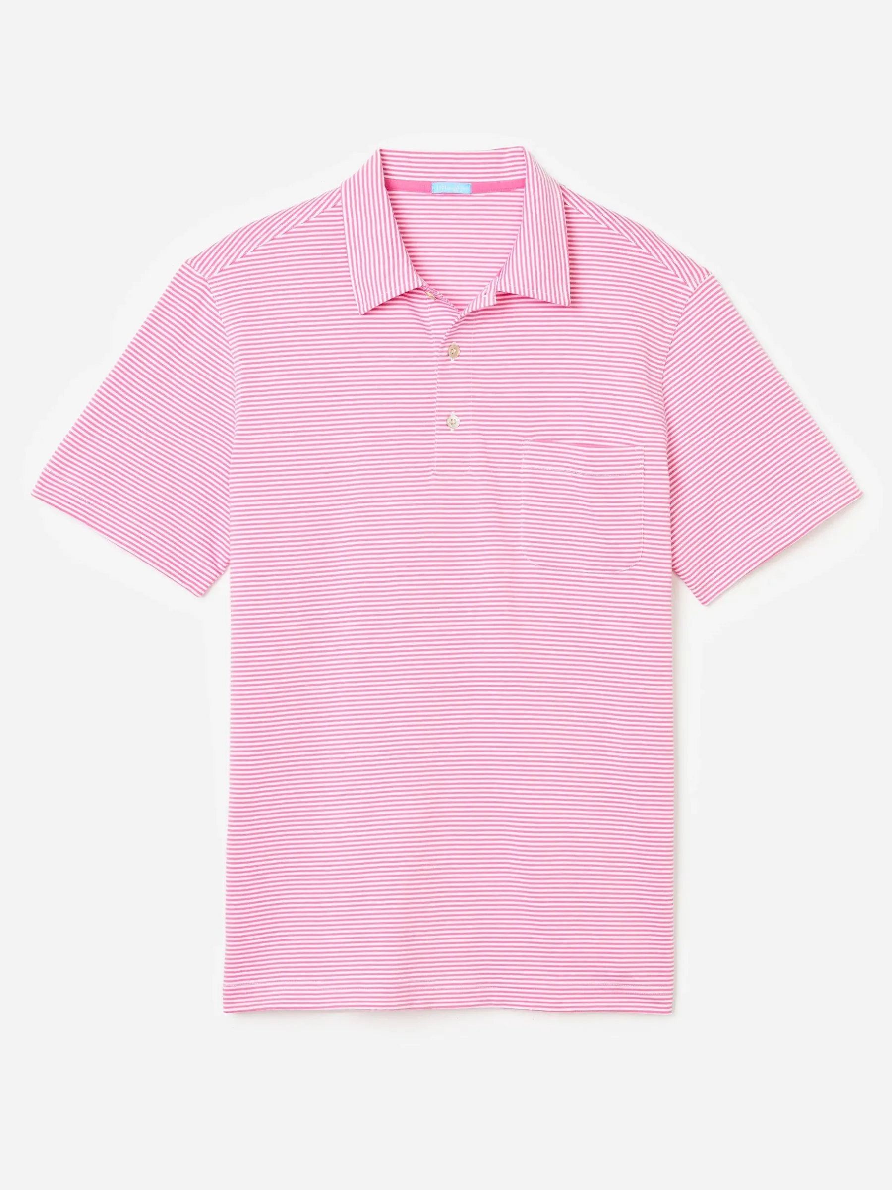Callahan Cotton Polo In Stripe-J.McLaughlin Online