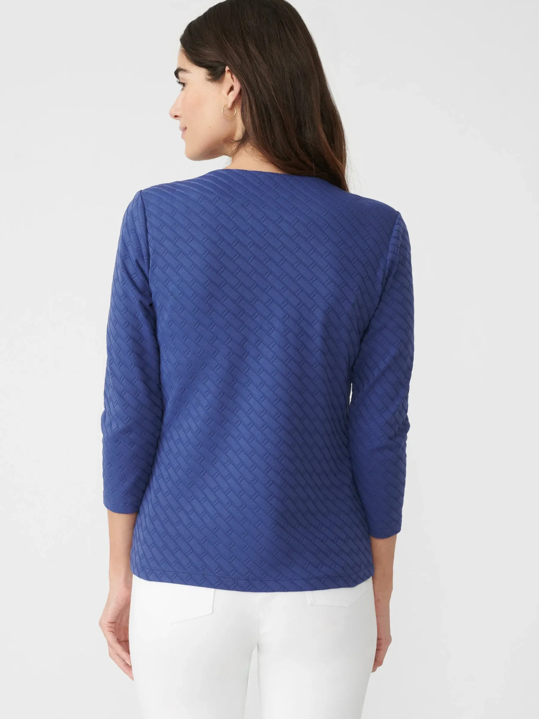 Carly Top In Fernwood Geo Jacquard-J.McLaughlin Online