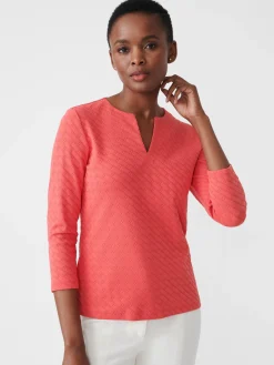 Carly Top In Fernwood Geo Jacquard-J.McLaughlin New