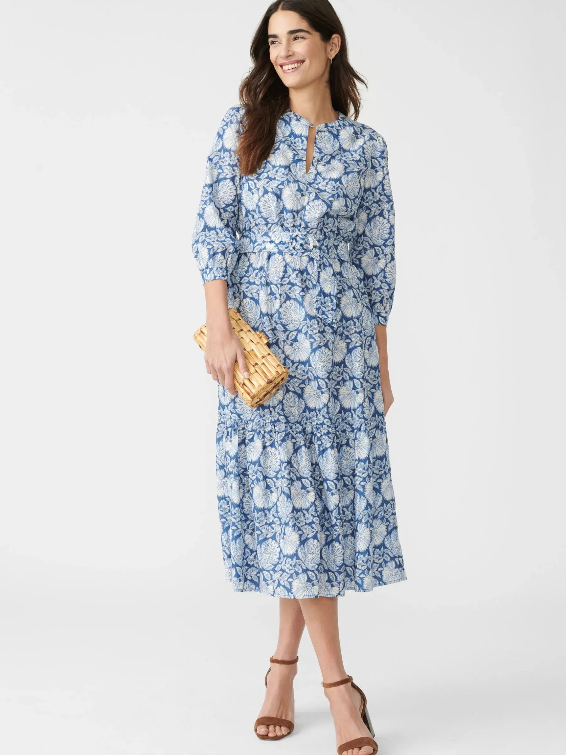 Cerina Silk Dress In Palmilla-J.McLaughlin Online