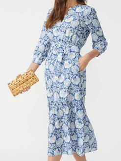 Cerina Silk Dress In Palmilla-J.McLaughlin Online