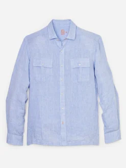 Christos Classic Fit Linen Shirt-J.McLaughlin Fashion