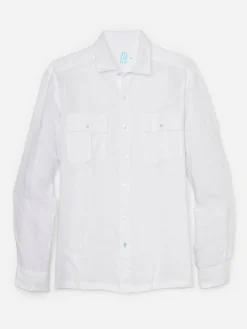 Christos Classic Fit Linen Shirt-J.McLaughlin Outlet