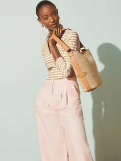 Cleo Woven Tote-J.McLaughlin Best