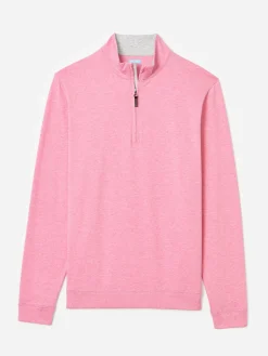 Clermont Cotton 1/4 Zip-J.McLaughlin Clearance