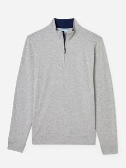 Clermont Cotton 1/4 Zip-J.McLaughlin Clearance