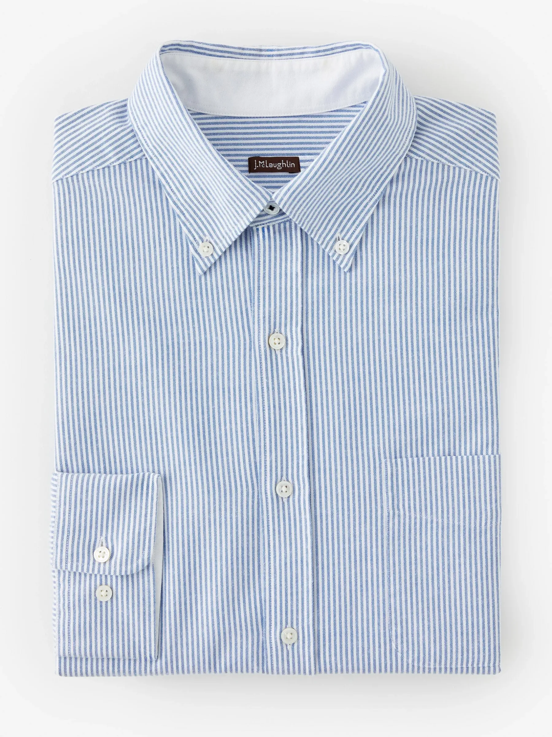Collis Classic Fit Shirt In Stripe-J.McLaughlin Clearance