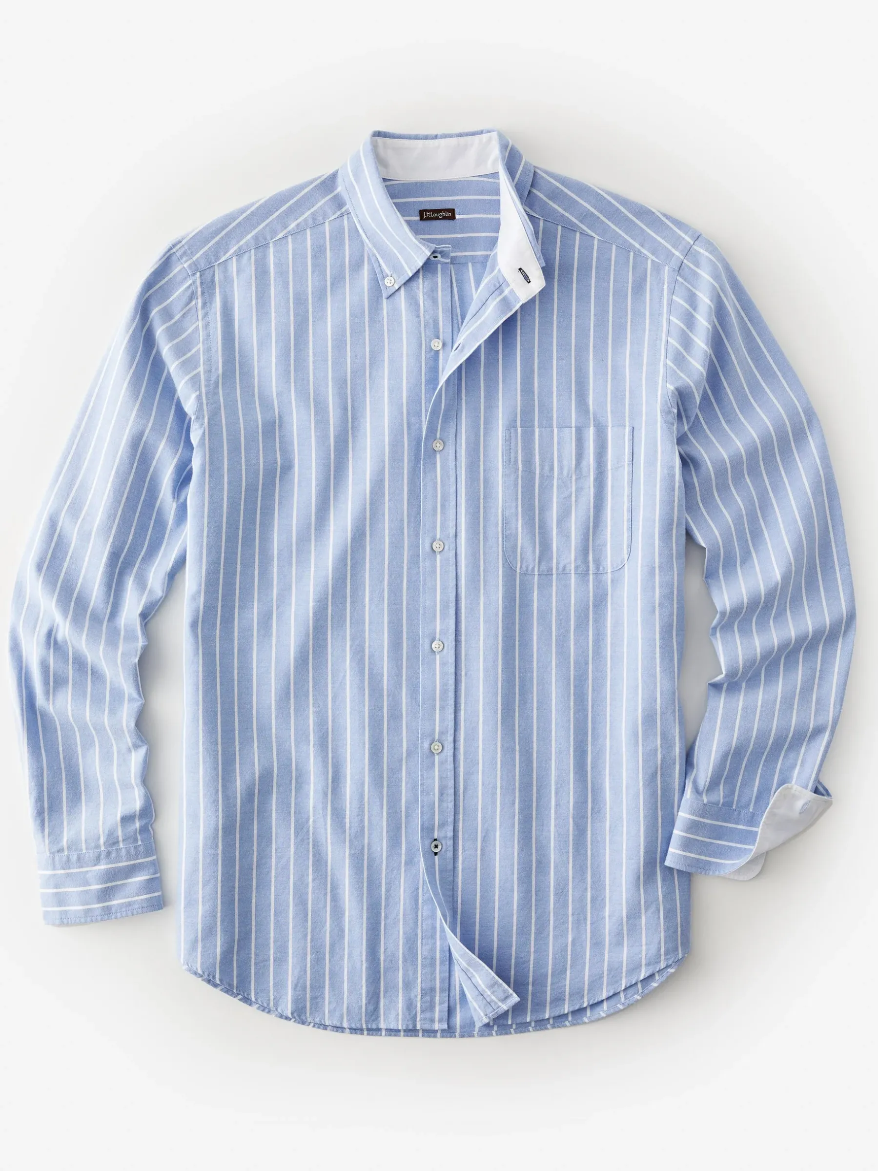 Collis Classic Fit Shirt In Stripe-J.McLaughlin New