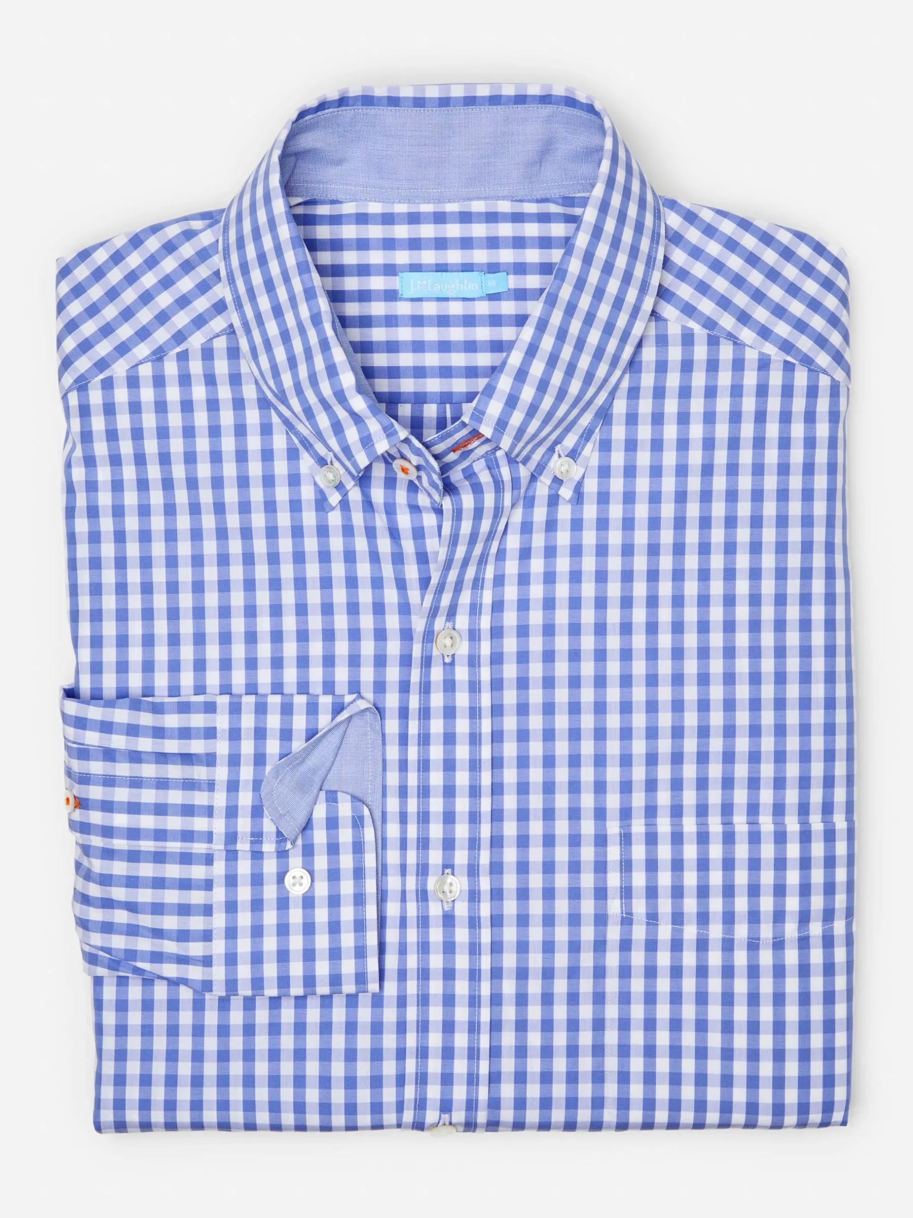 Collis Classic Fit Shirt In Gingham-J.McLaughlin Hot