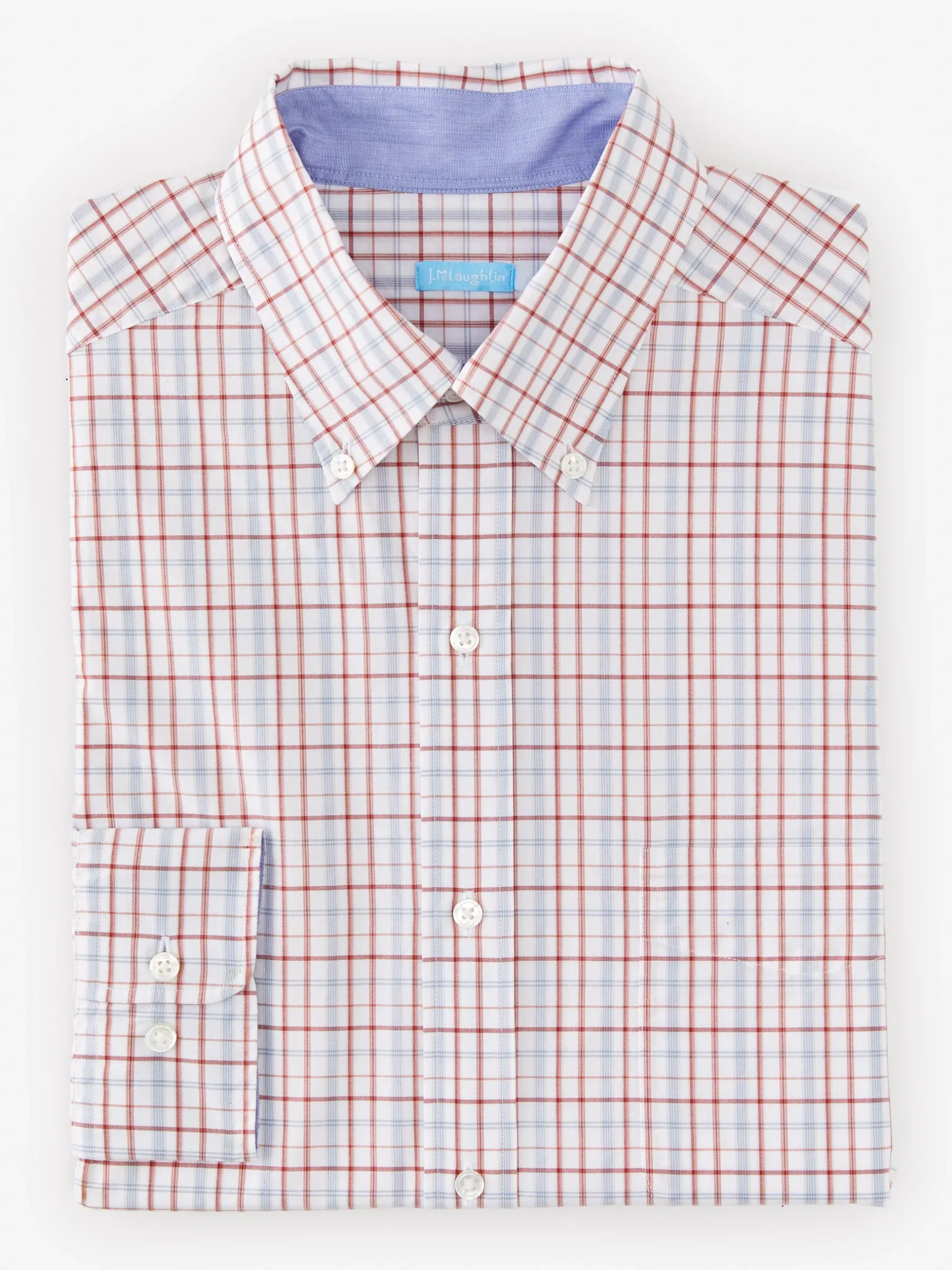 Collis Classic Fit Shirt In Plaid-J.McLaughlin New