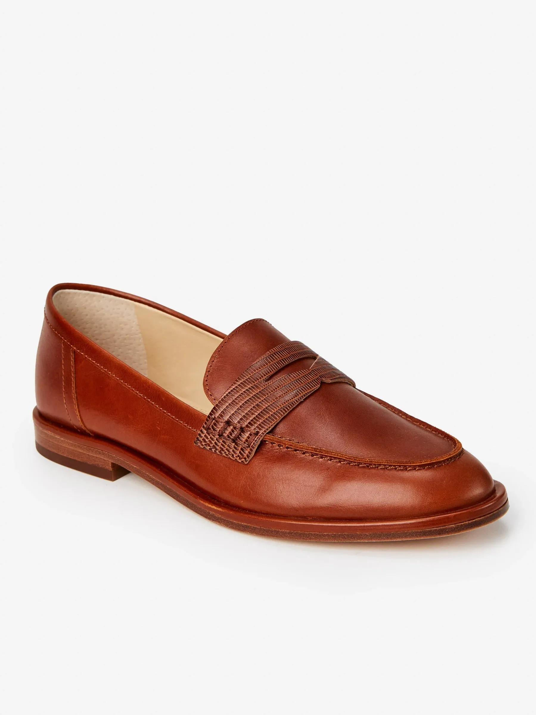 Concetta Leather Loafers-J.McLaughlin Online