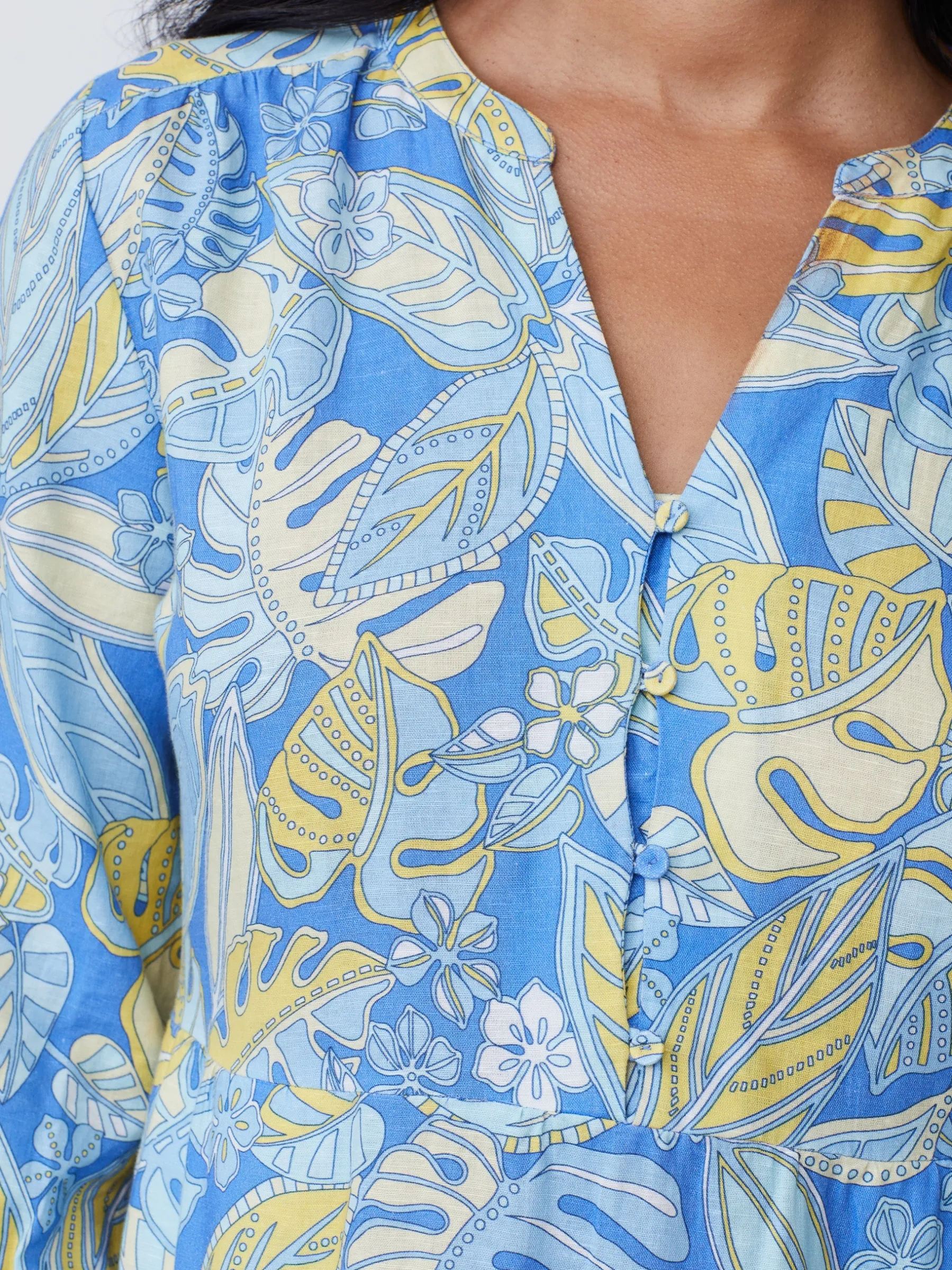 Cunningham Dress In Beach Bouquet-J.McLaughlin Online