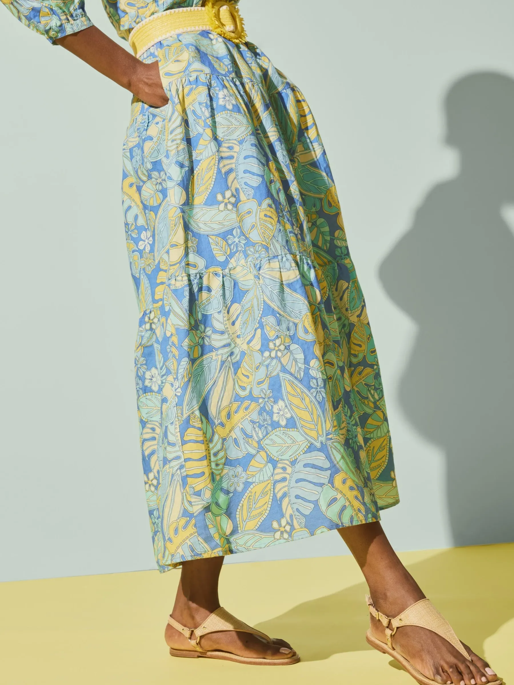 Cunningham Dress In Beach Bouquet-J.McLaughlin Online
