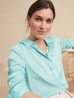 Denver Silk Shirt In Stripe-J.McLaughlin Sale