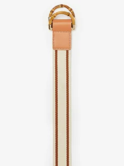 Dockside Belt In Stripe-J.McLaughlin Outlet