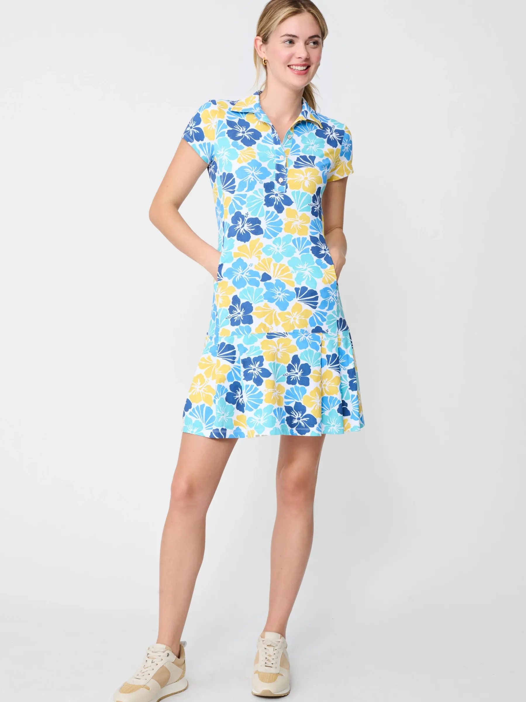 Dorte Dress In Beach Blossom-J.McLaughlin Best