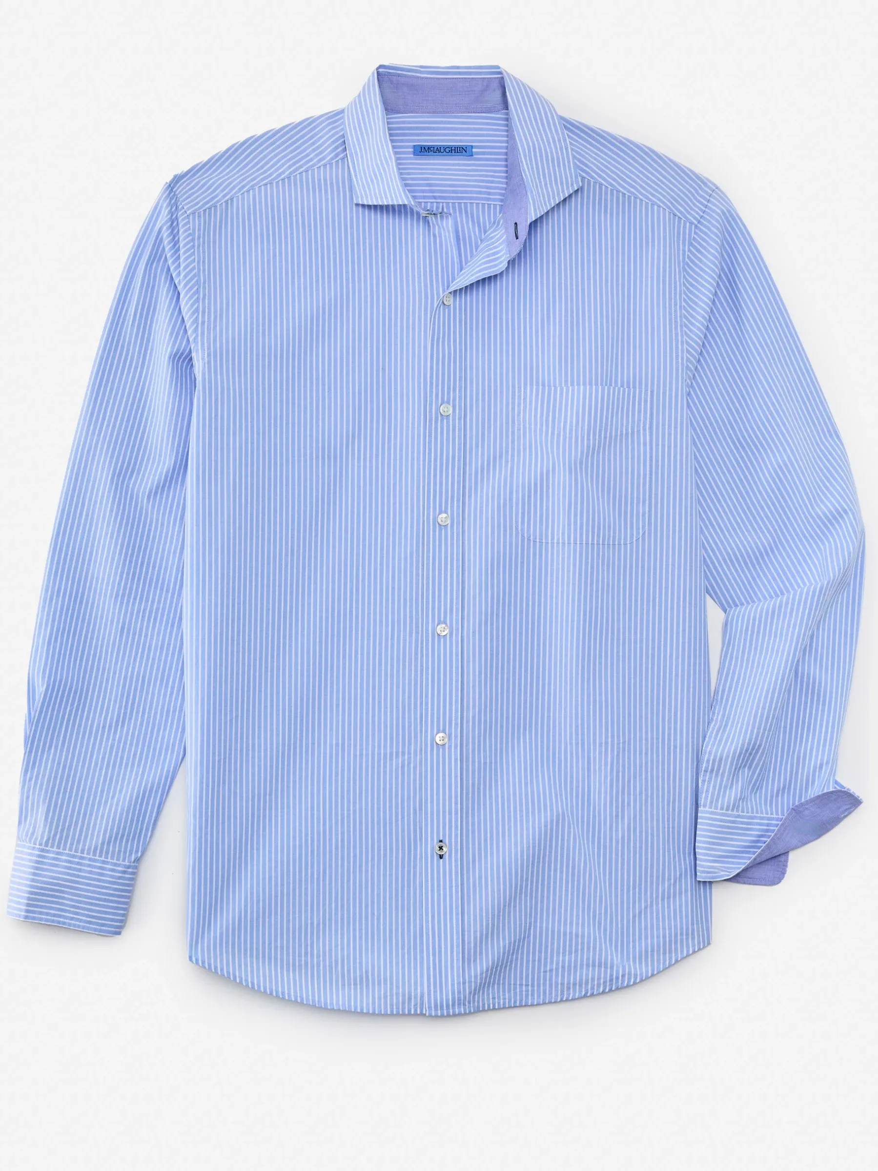 Drummond Classic Fit Shirt In Stripe-J.McLaughlin Hot