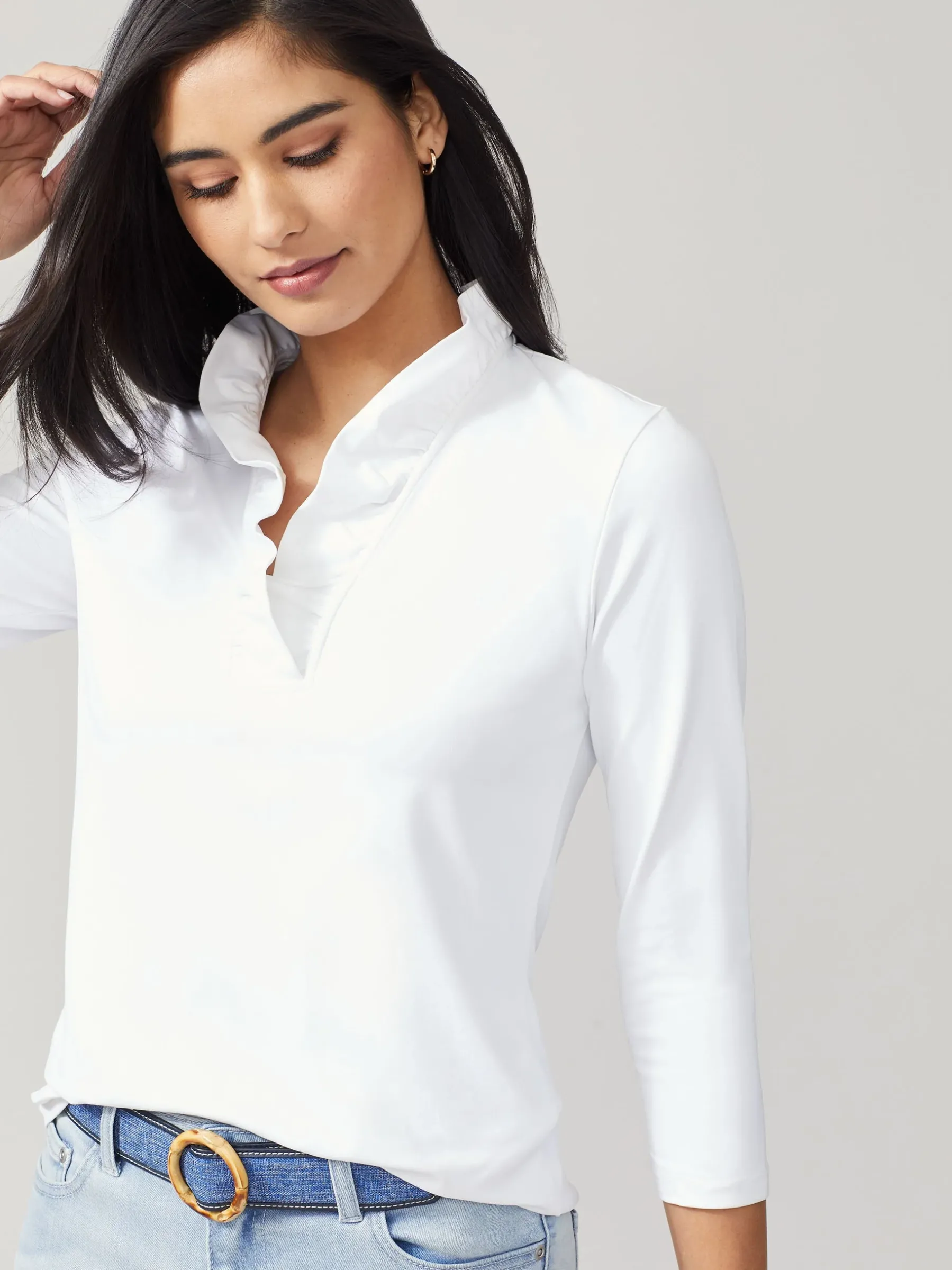 Durham Ruffle Top-J.McLaughlin Discount