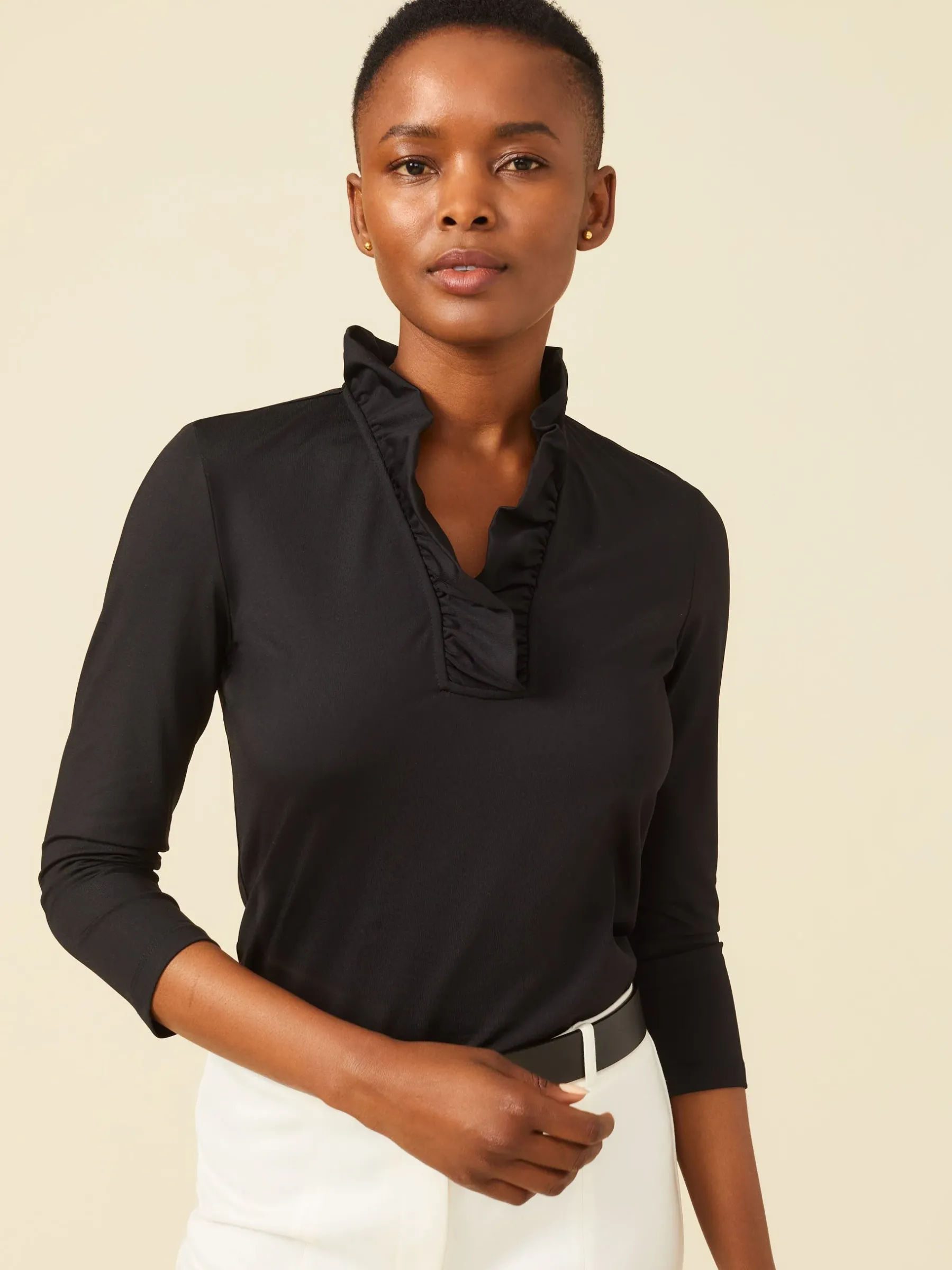Durham Ruffle Top-J.McLaughlin New