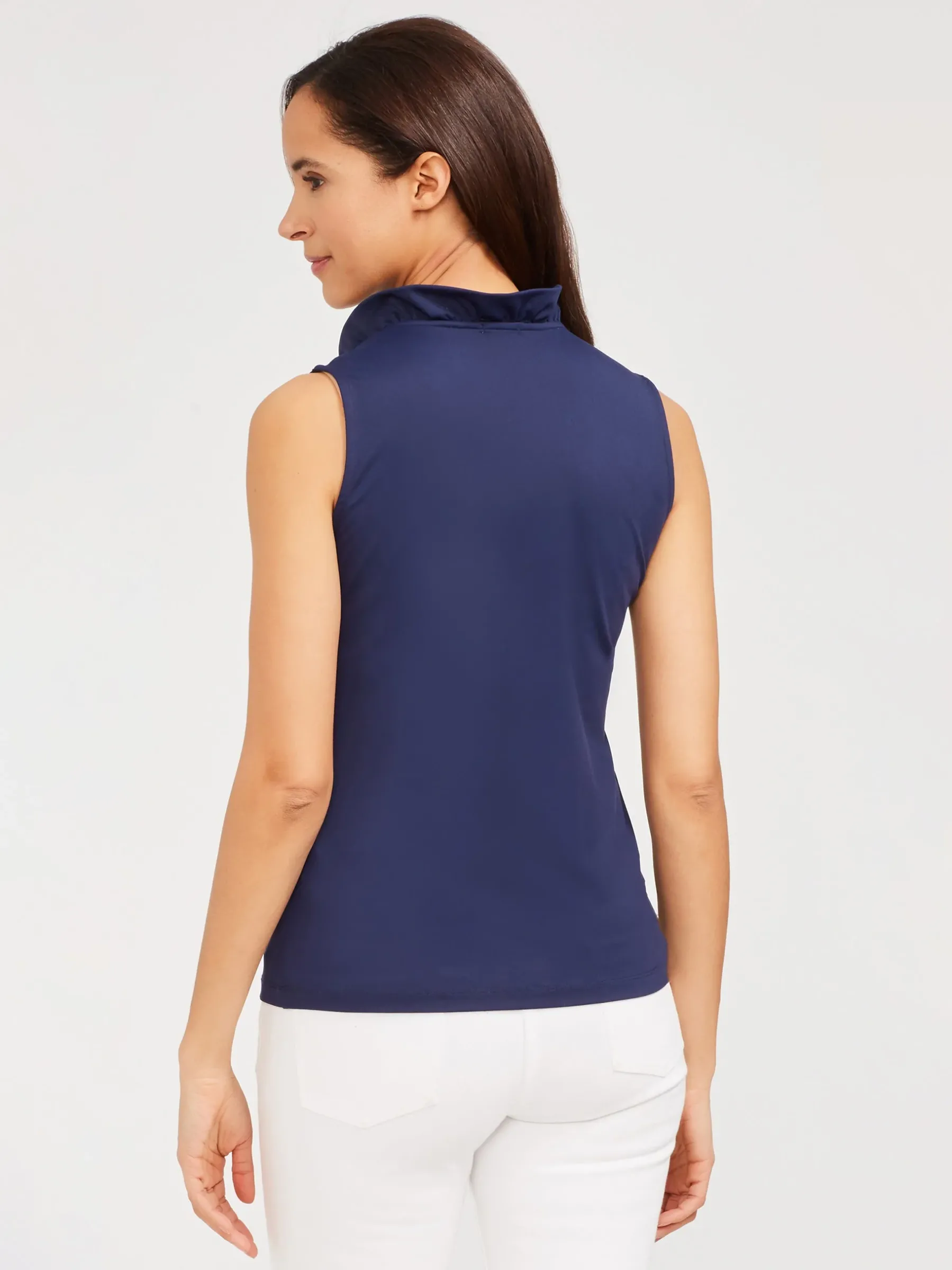 Durham Sleeveless Ruffle Top-J.McLaughlin Best