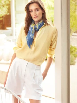 Ebba Linen Shorts-J.McLaughlin Sale