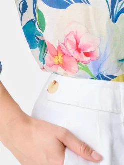 Ebba Linen Shorts-J.McLaughlin Sale